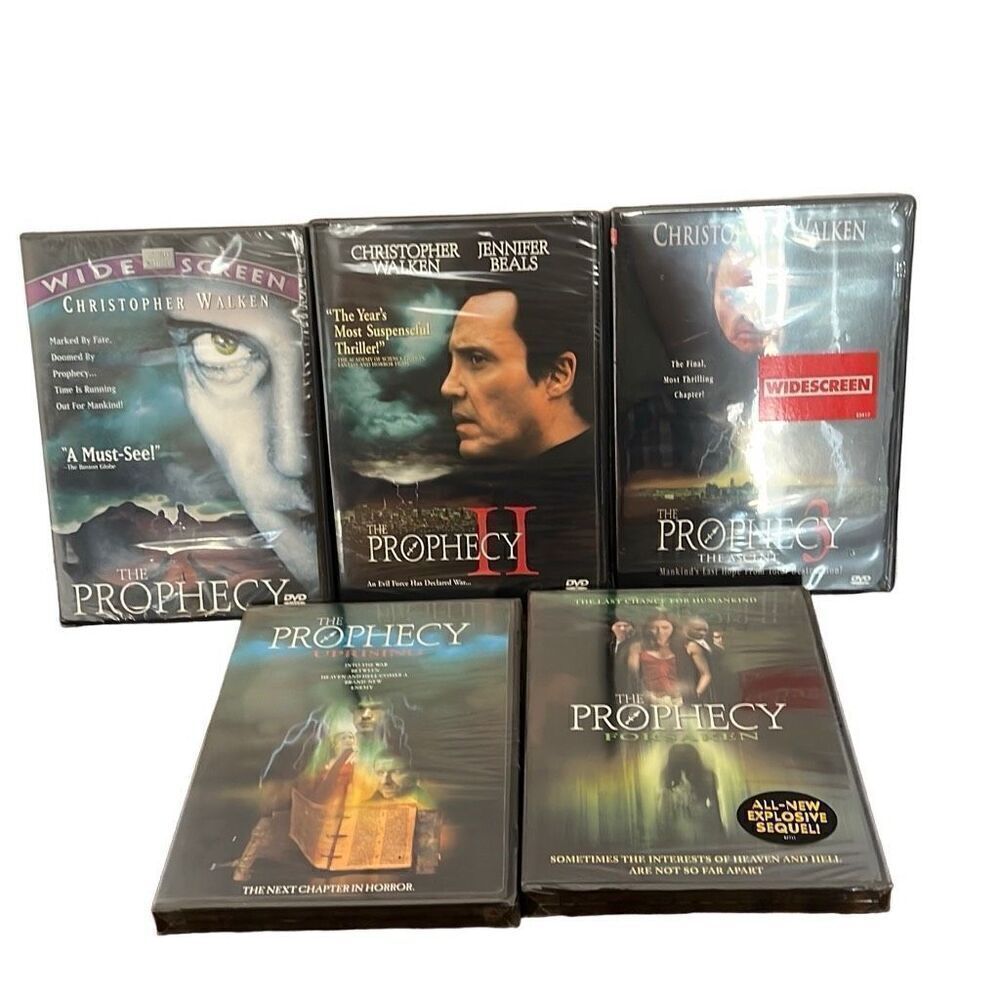 The Prophecy Collection lot of 5 DVD Set New sealed